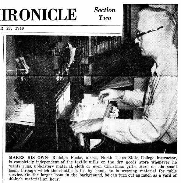 Dentonite Makes Own Gifts, Novembe 27, 1949